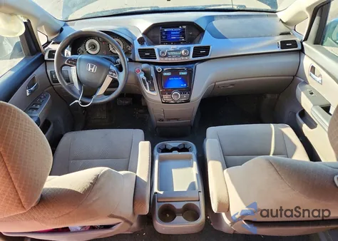 2014 Honda Odyssey Ex z USA, uszkodzony, nr VIN 5FNRL5H49EB025314